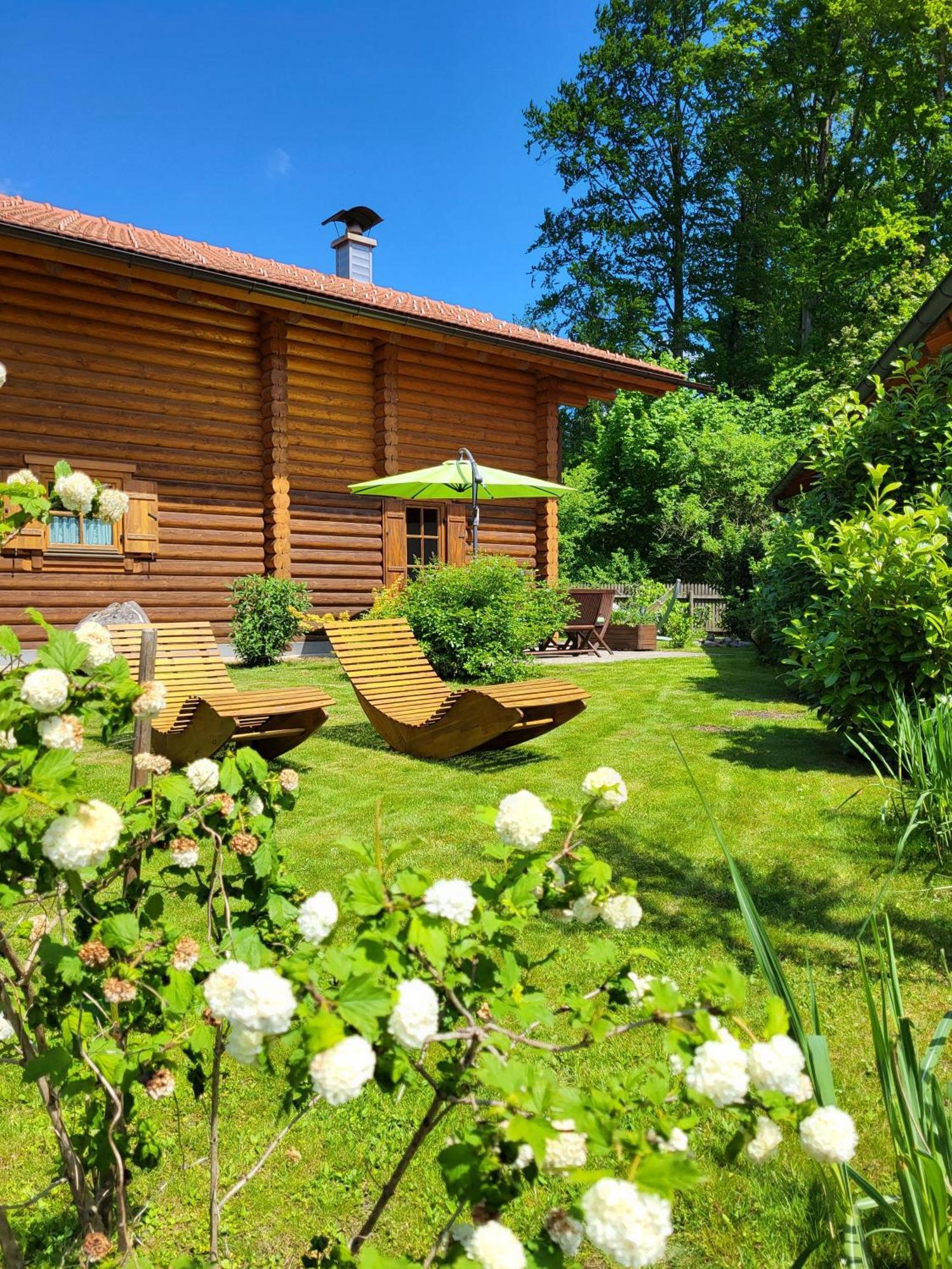 Villa Audorfer Blockhaus à Oberaudorf Extérieur photo